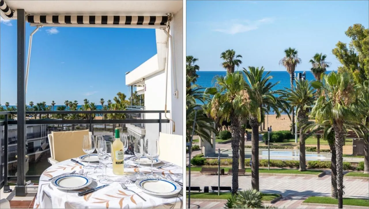 Salou Vista Al Mar Con Parking - 4 Ambientes Apartment Spain